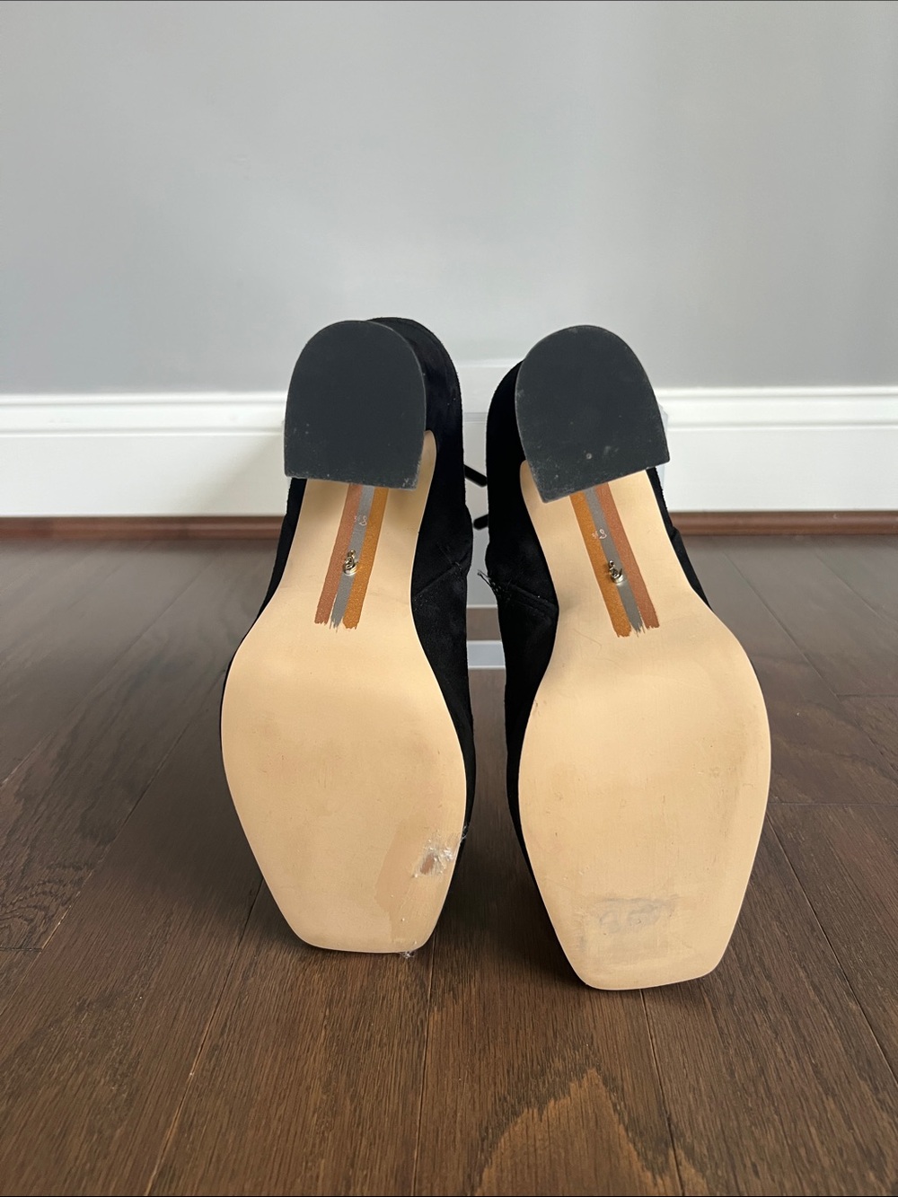 Sam Edelman Jaye Black Suede Ankle
Booties - Picture 11 of 14